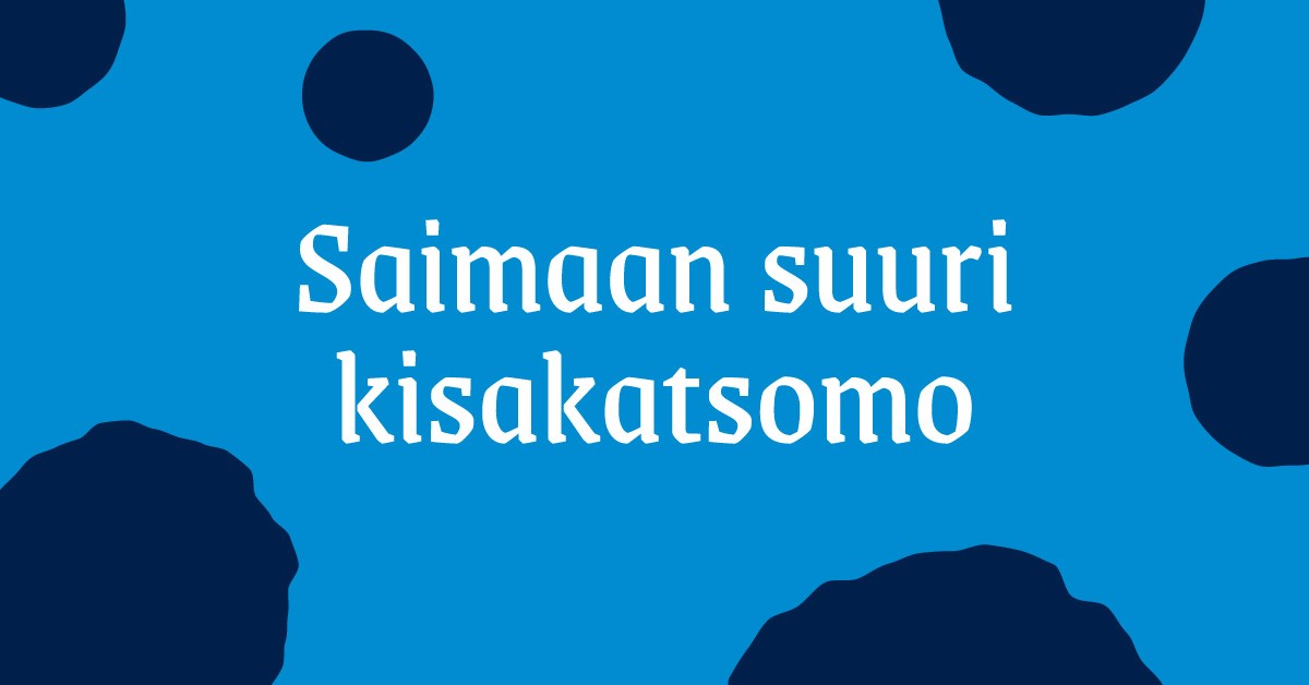 Keskiviikkona 2.6.2021 selviää Suomen valinta Euroopan kulttuuripääkaupungiksi vuodelle 2026. Saimaa-ilmiö järjestää verkossa suuren kisakatsomon klo 11 alkaen.