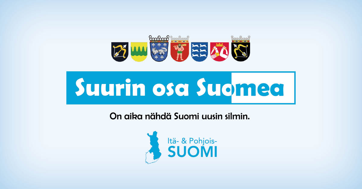 Itä- ja Pohjois-Suomen maakuntaliittojen yhteistyössä toteuttama julkaisu